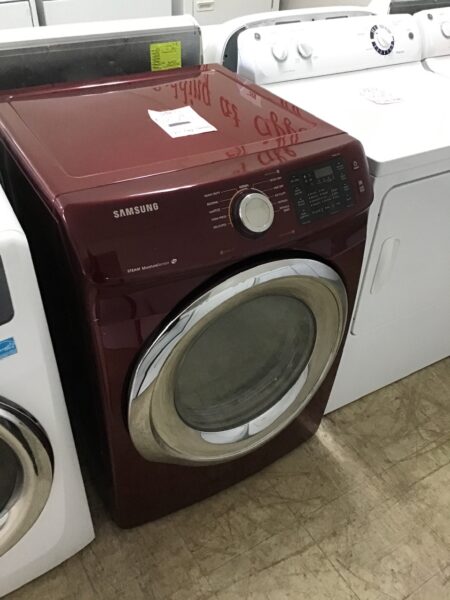 Samsung Red Electric Dryer