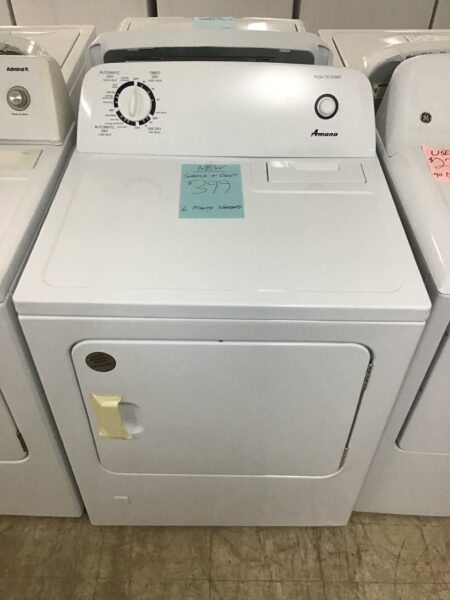 Amana White Electric Dryer