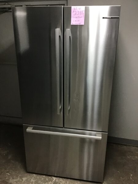 Bosch Stainless Counter Depth French Door Refrigerator (36in-wide)