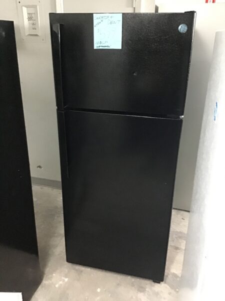 GE Black 17.5CuFt Fridge (GIE18GTN)