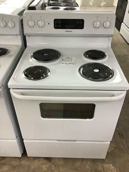 Hotpoint White Coil Top Range (RBS360)