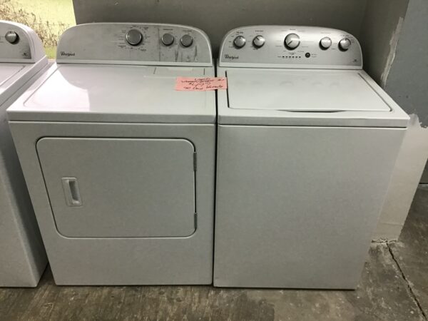 Whirlpool Washer and Dryer (WTW4815)