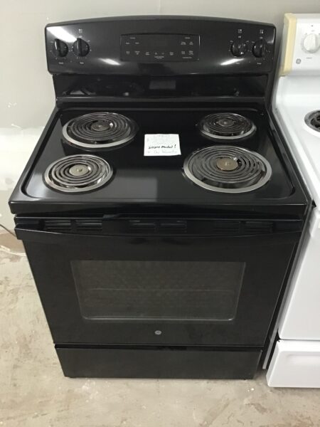 GE Black Coil Top Range (2024 Model)