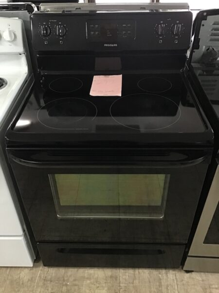 Frigidaire Black Glass Top Range (FFEF3018)