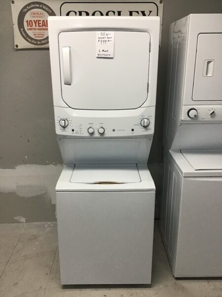 GE Full-Size 27in Stackable Washer and Dryer