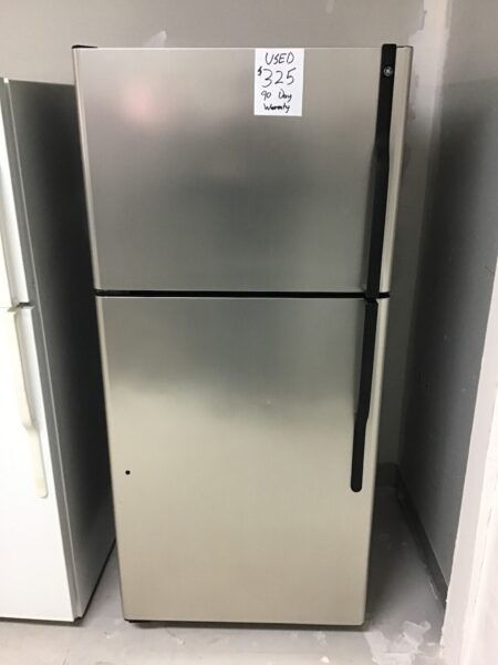 GE Stainless 18CuFt Top Mount Fridge (GTK18I)