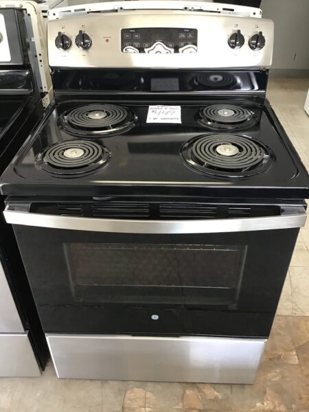 GE Stainless Coil-Top Electric Range (JB256R)