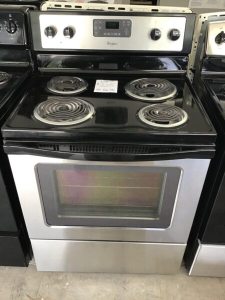 Whirlpool Stainless Steel Coil Top Range (WFC310S)