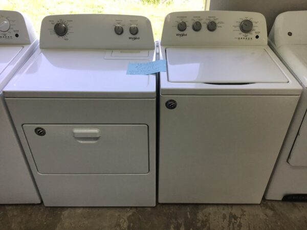 Whirlpool Top Load Washer & Electric Dryer Set (WTW4850)