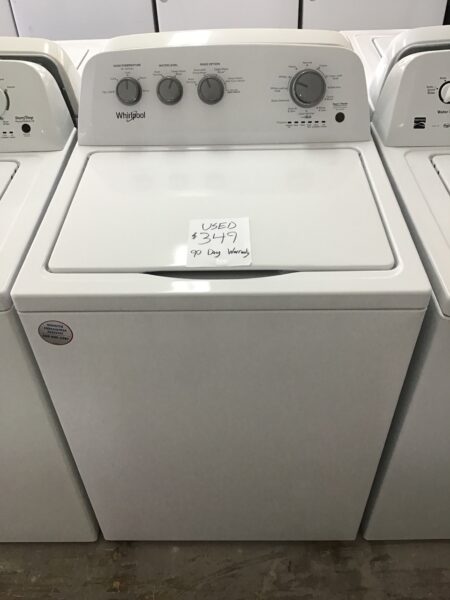 Whirlpool 3.8CuFt Top Load Washer (WTW4850)